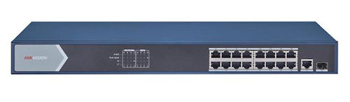 Hikvision DS-3E0518P-E 16 Port Gigabit Unmanaged POE Switch -   Online shopping EU